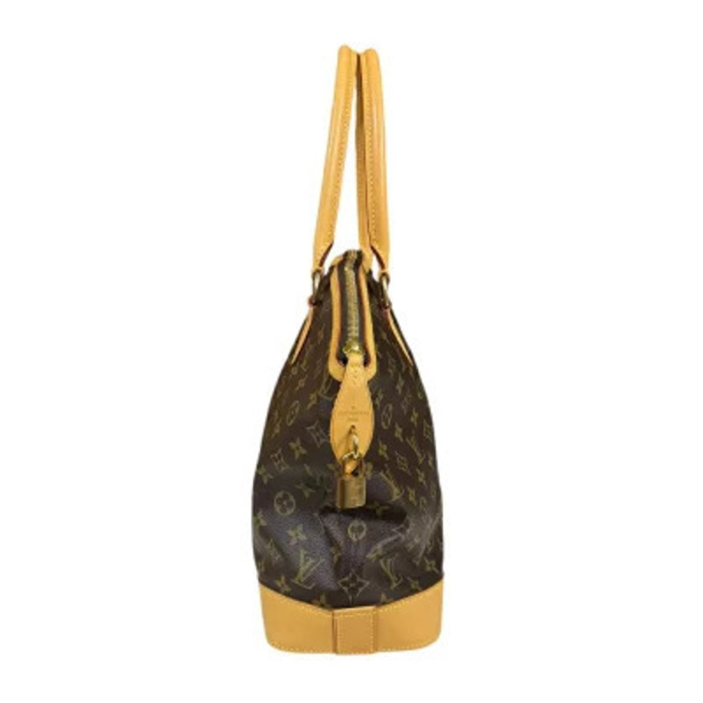 Louis Vuitton Lockit Horizontal Monogram Handbag Canvas Brown - Picture 4 of 8